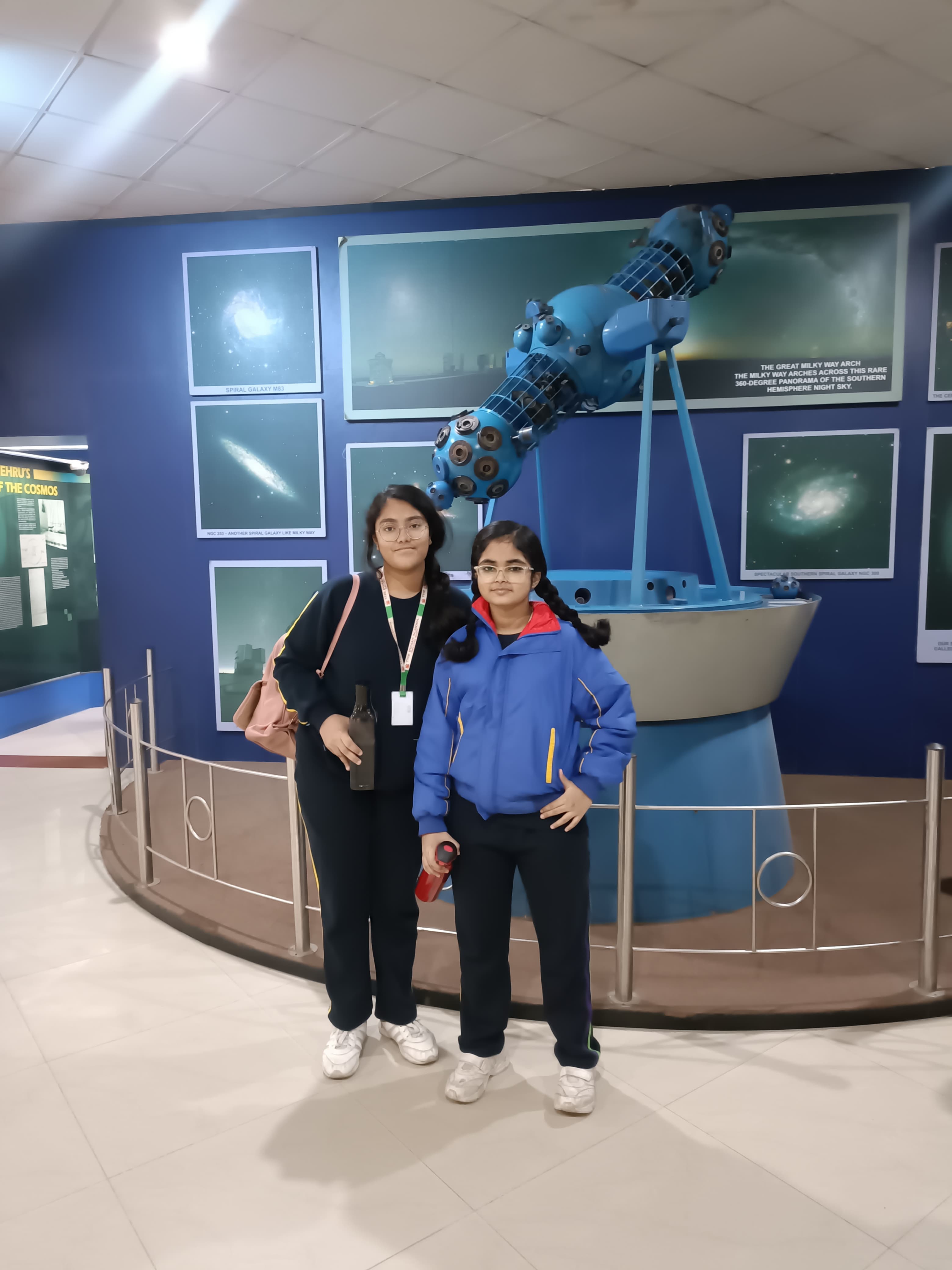 CLASS VIII explores ISRO's journey at Nehru Planetarium
