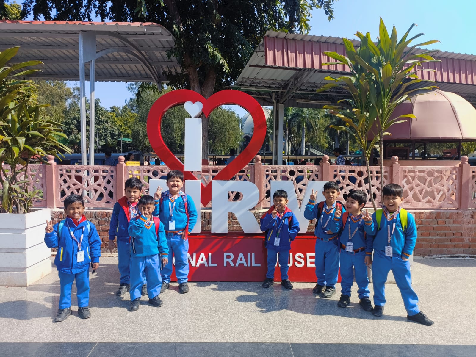 Pre School and Pre Primary visit the Rail Museum