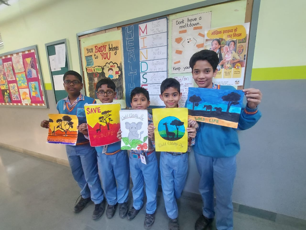 World Wildlife Day activities across the classes