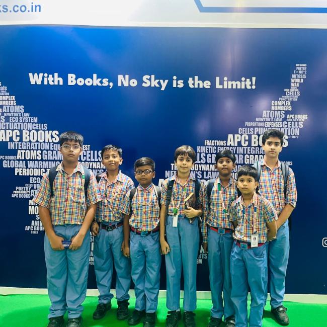 Middle School visits the Delhi World Book Fair