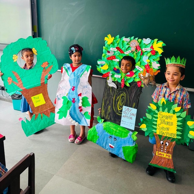Inter house Competition on World Nature Conservation Day